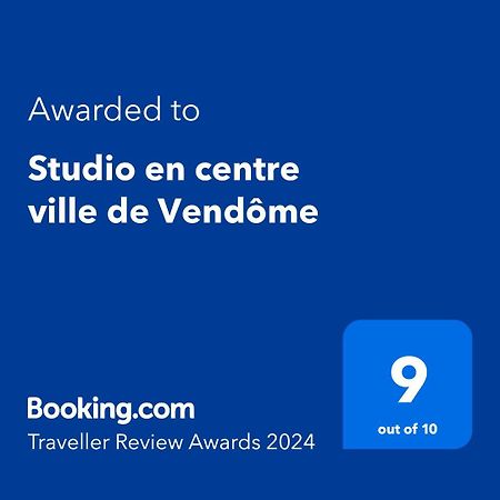 Studio En Centre Ville De Vendôme Dış mekan fotoğraf